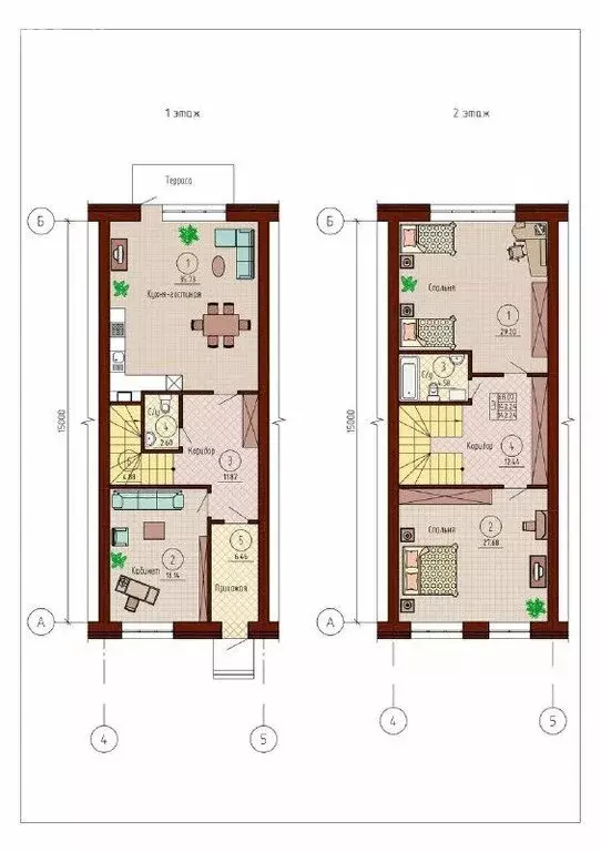 Дом в Тверь, территория АК № 10, 2 (120 м) - Фото 1