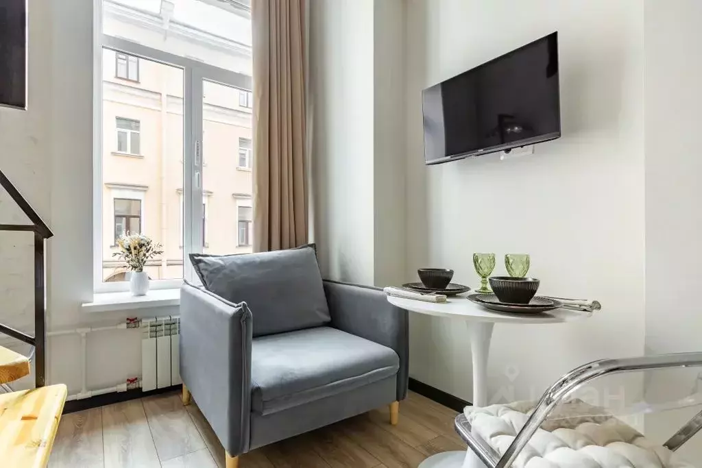 Студия Санкт-Петербург Гороховая ул., 46 (16.0 м) - Фото 1