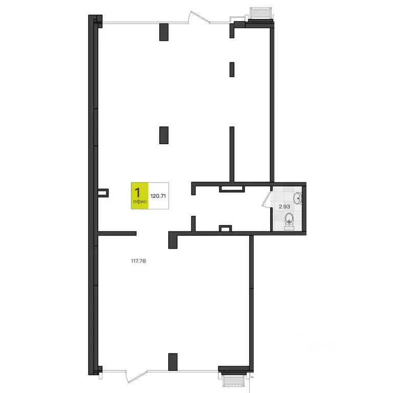 Помещение свободного назначения в Краснодарский край, Краснодар пос. ... - Фото 1