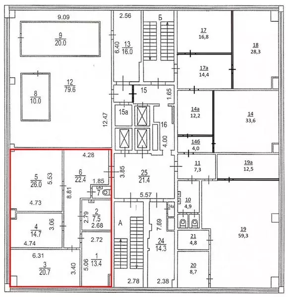 Офис в Москва Люсиновская ул., 36С1 (119 м) - Фото 1