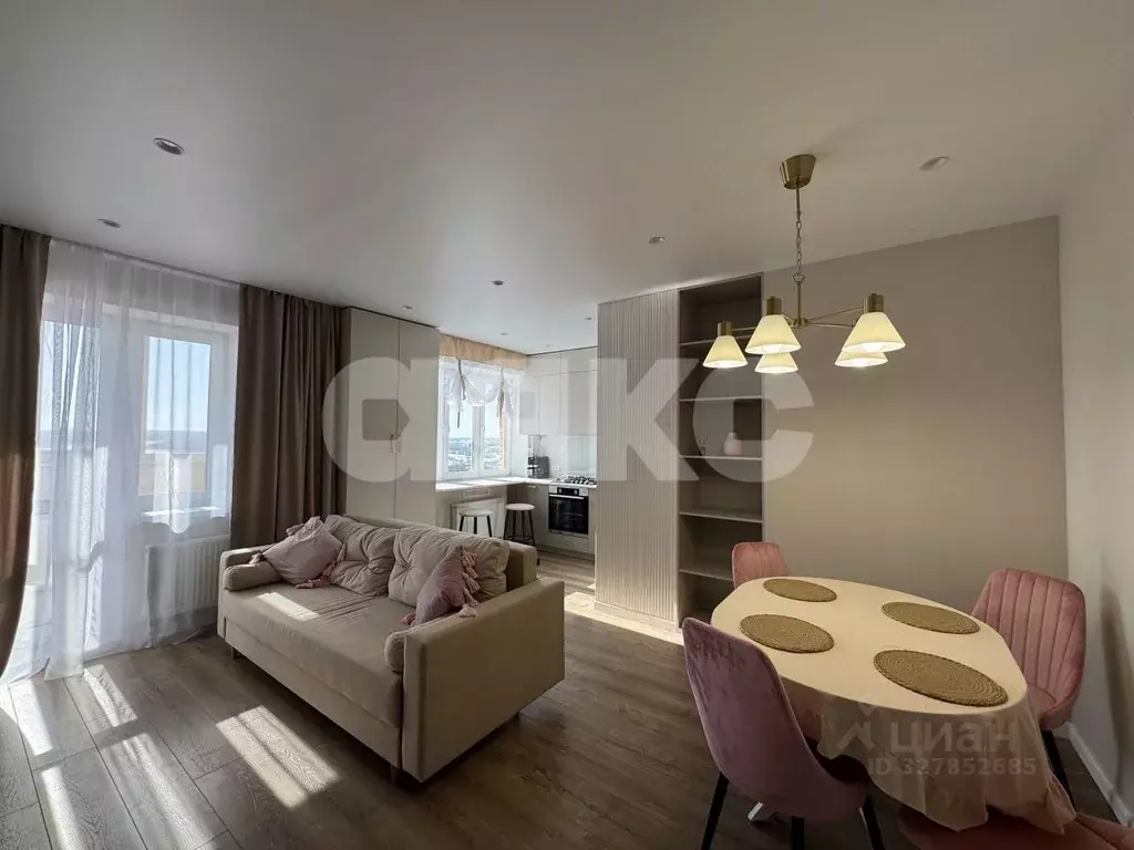 2-к кв. Тульская область, Тула ул. Сурикова, 22к1 (64.4 м) - Фото 2