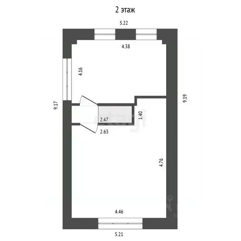 Дом в Крым, Саки ул. Заречная (69 м) - Фото 2