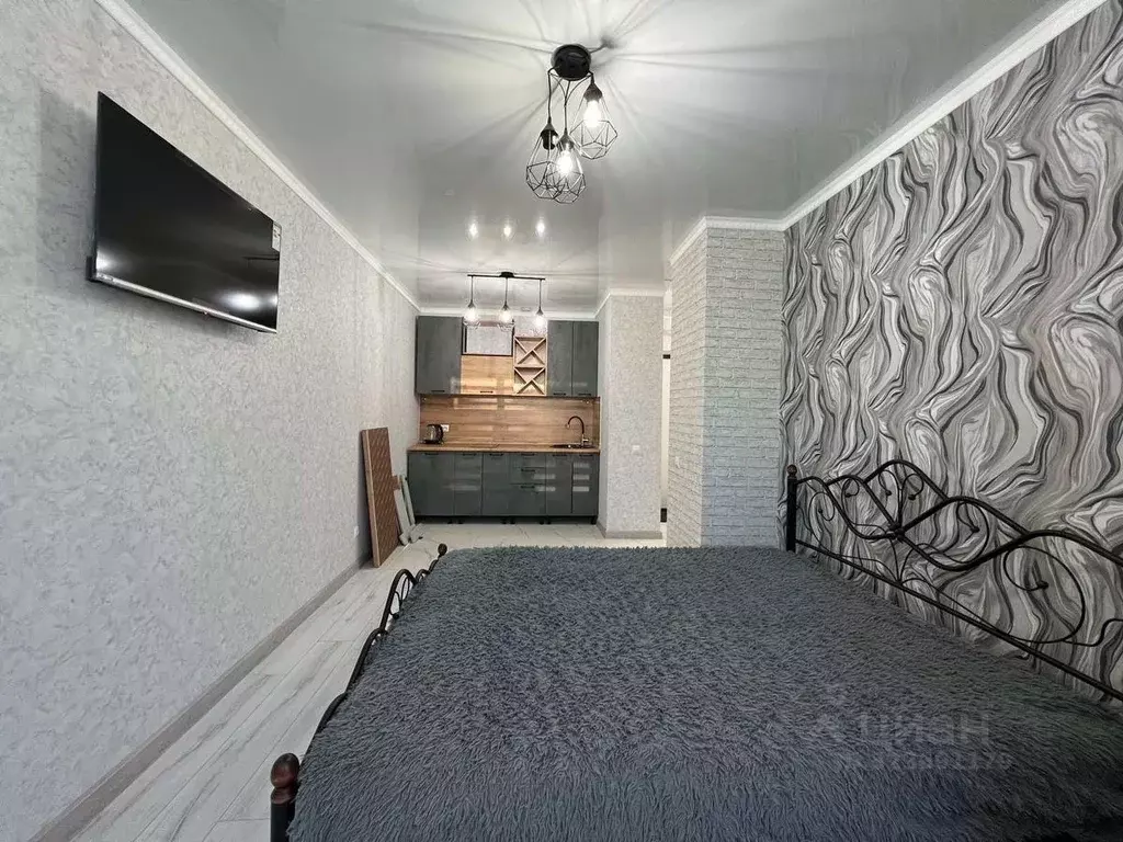 Студия Тюменская область, Тюмень ул. Первооткрывателей, 14 (30.0 м) - Фото 1