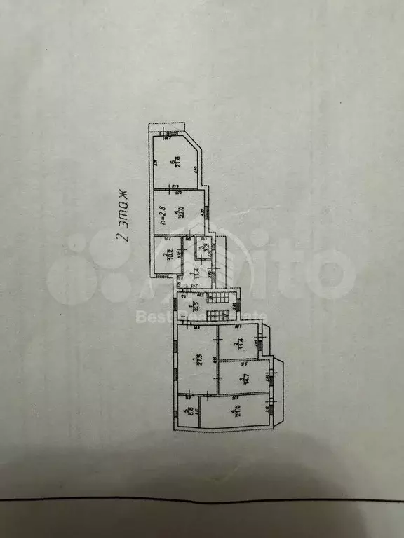 3-к. квартира, 78 м, 2/4 эт. - Фото 0