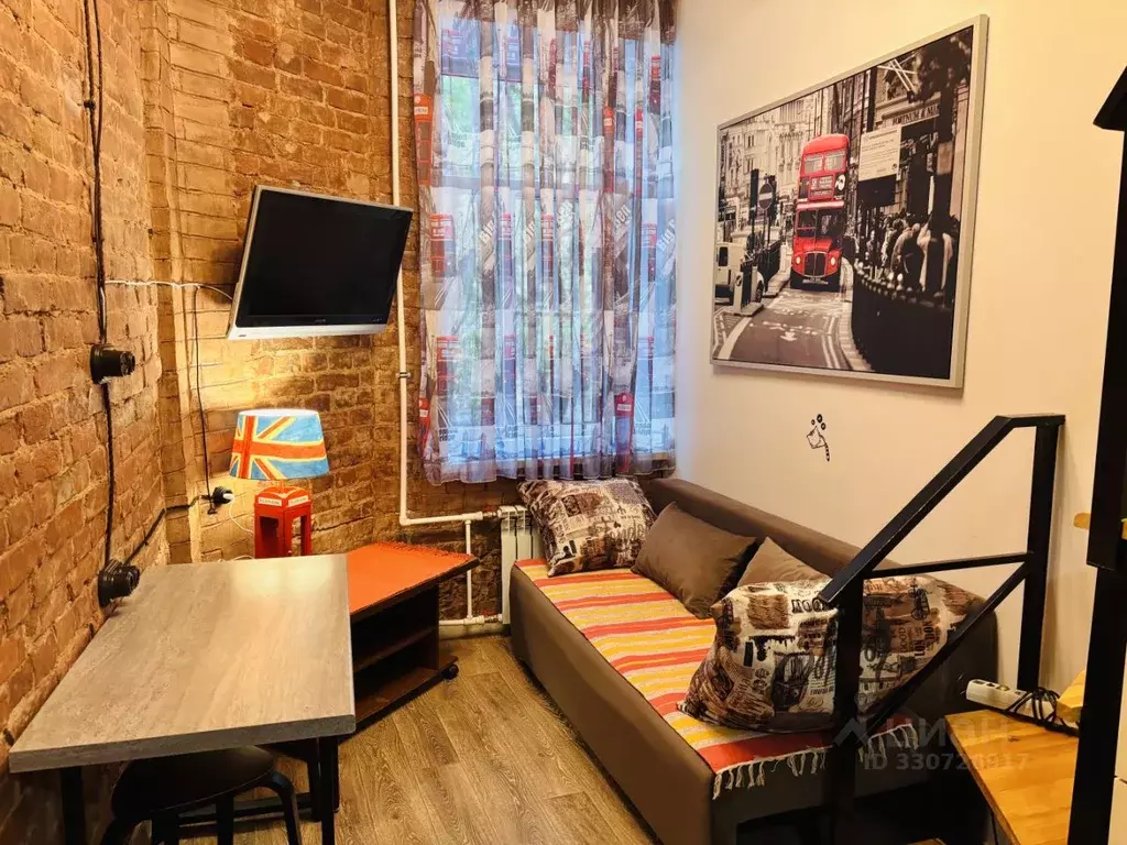 Студия Санкт-Петербург Гончарная ул., 23 (23.0 м) - Фото 1