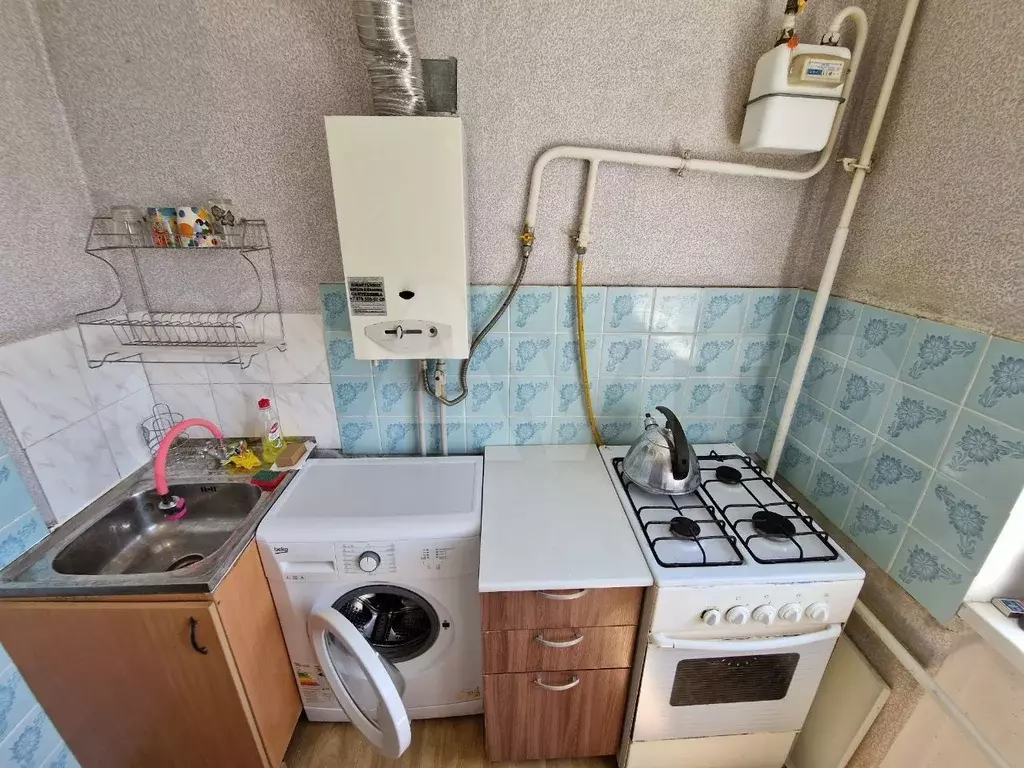 1-к. квартира, 30 м, 5/5 эт. - Фото 1