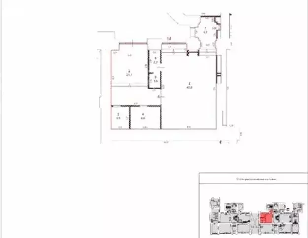 2-комнатная квартира: Москва, улица Большая Дмитровка, 9с1 (81.8 м) - Фото 1