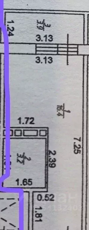 Студия Краснодарский край, Краснодар Круговая ул., 4Вк1 (19.6 м) - Фото 2