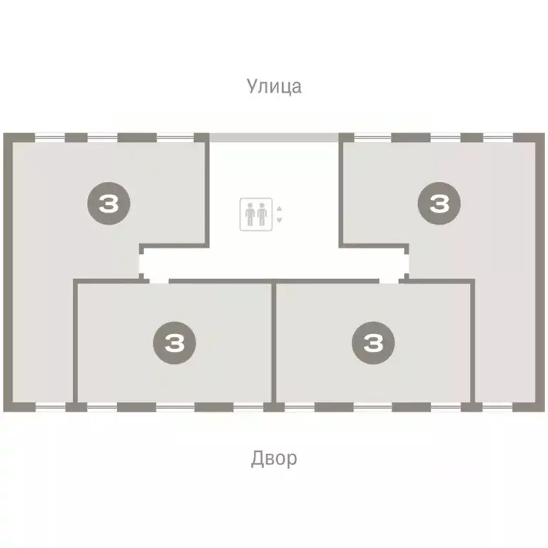 3-к кв. Новосибирская область, Новосибирский район, Краснообск рп ... - Фото 1
