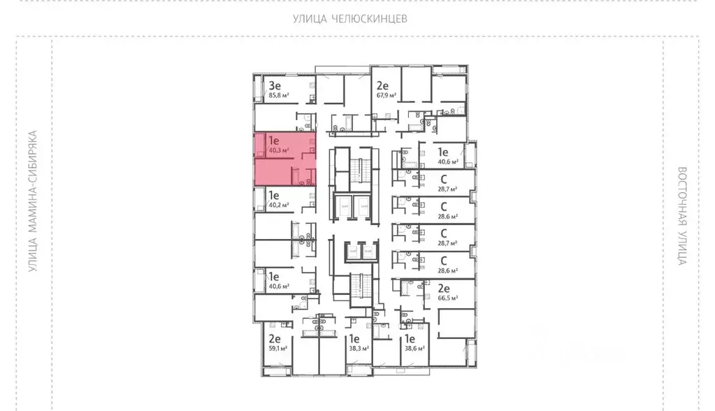 1-к кв. Свердловская область, Екатеринбург Центральный жилрайон, Азина ... - Фото 2