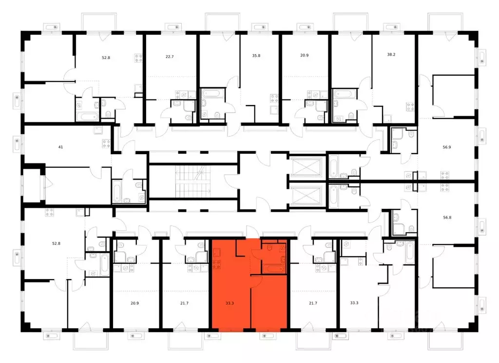 1-к кв. Ленинградская область, Всеволожский район, Заневское городское ... - Фото 2