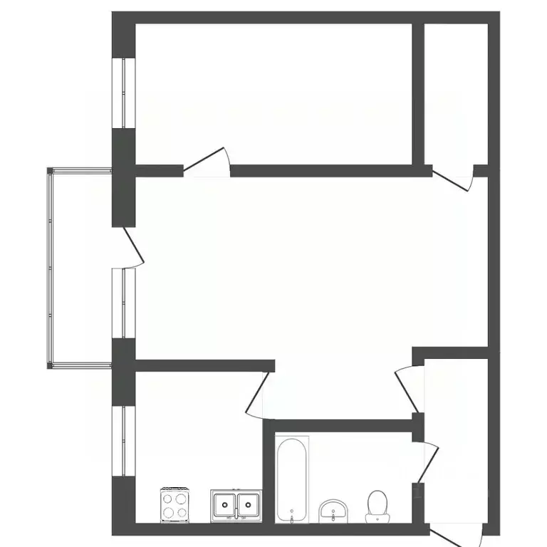 2-к кв. Пермский край, Пермь ул. Адмирала Нахимова, 11 (42.0 м) - Фото 2