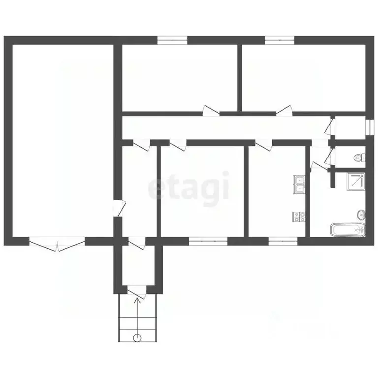 Дом в Мордовия, Саранск Весенняя ул., 4 (95 м) - Фото 2