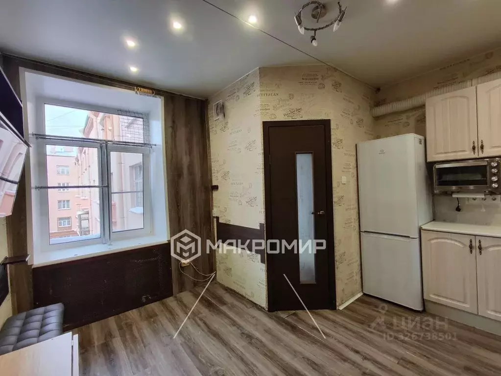 Студия Санкт-Петербург ул. Ольминского, 8 (16.2 м) - Фото 2