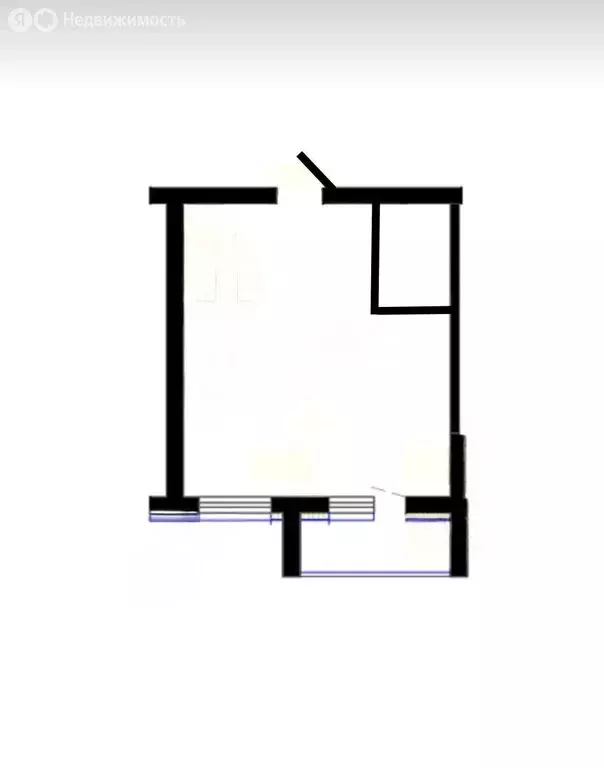 Квартира-студия: Бийск, Ударная улица, 6/1 (41.5 м) - Фото 1