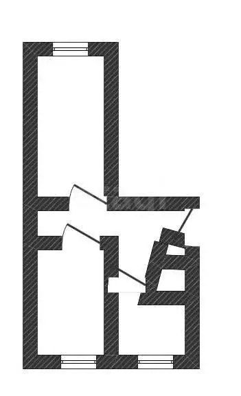 2-комнатная квартира: Валуйки, улица 1 Мая, 34 (48.4 м) - Фото 1