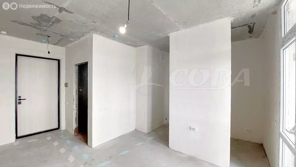 Квартира-студия: Тюмень, улица Эльвиры Федоровой, 1 (28.6 м) - Фото 2