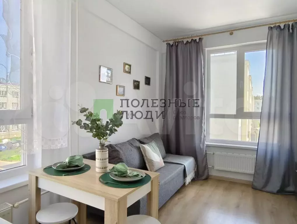 Квартира-студия, 17,3 м, 3/4 эт. - Фото 0