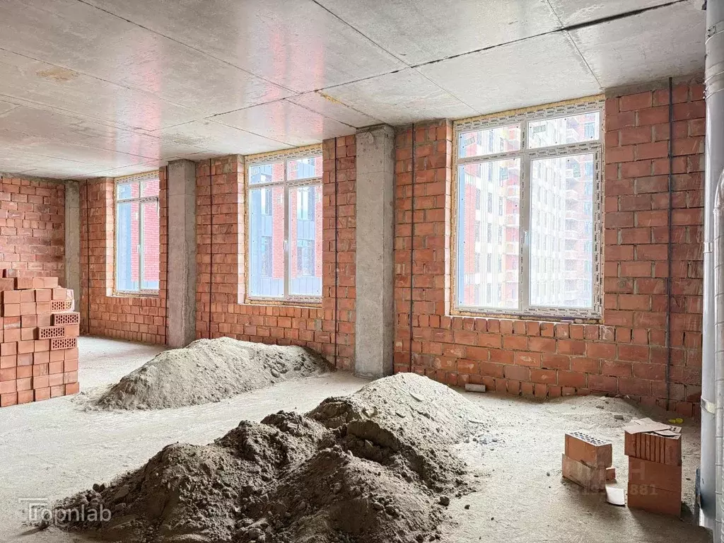 2-к кв. Кабардино-Балкария, Нальчик ул. Байсултанова (58.97 м) - Фото 1