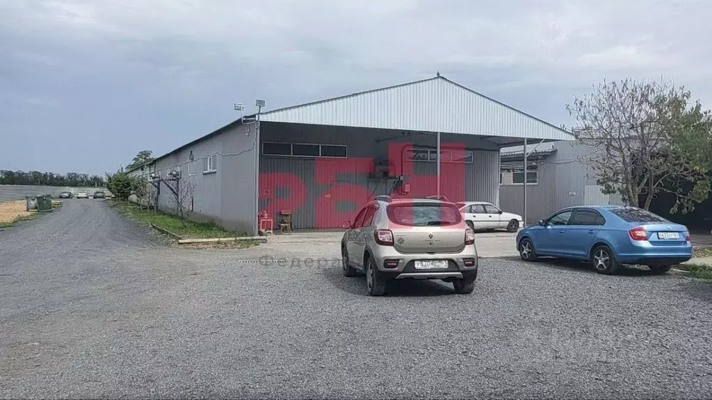 Склад в Ростовская область, Мясниковский район, Краснокрымское с/пос, ... - Фото 1