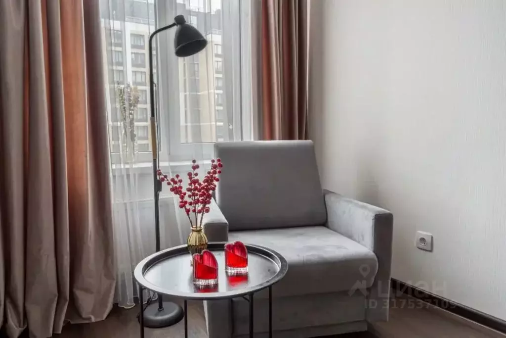 1-к кв. Санкт-Петербург ул. Тосина, 6 (25.0 м) - Фото 0