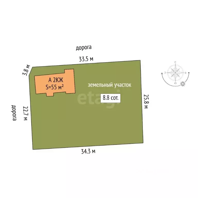 Дом в Тюменская область, Нижнетавдинский муниципальный округ, Виктория ... - Фото 1