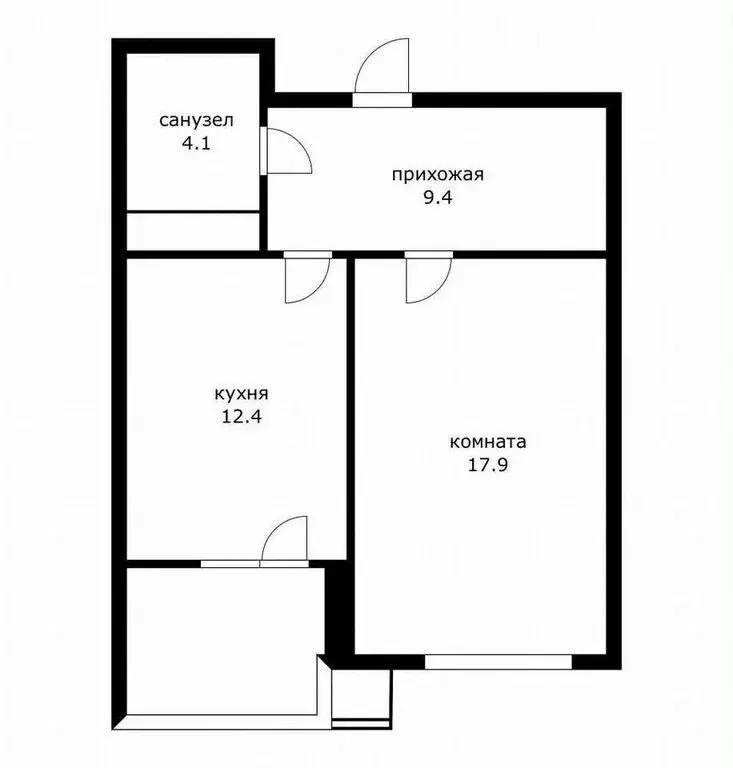 1-комнатная квартира: Краснодар, Дальняя улица, 8к1 (43.8 м) - Фото 1