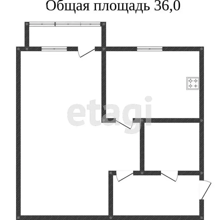 1-комнатная квартира: Саратов, Ипподромная улица, 22 (32.3 м) - Фото 0