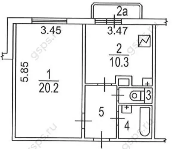 1-комнатная квартира: Москва, улица Герасима Курина, 16 (40 м) - Фото 1