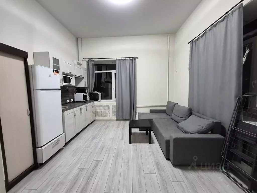 Студия Москва ул. 2-я Энтузиастов, 5к39 (24.6 м) - Фото 1