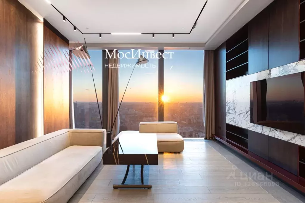 3-к кв. Москва 1-й Красногвардейский проезд, 22с1 (101.0 м) - Фото 0