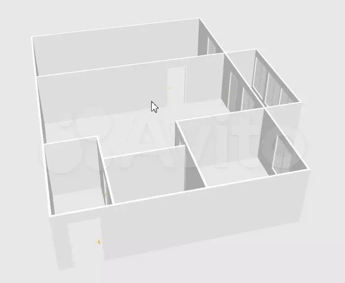 2-к. квартира, 45 м, 3/5 эт. - Фото 1