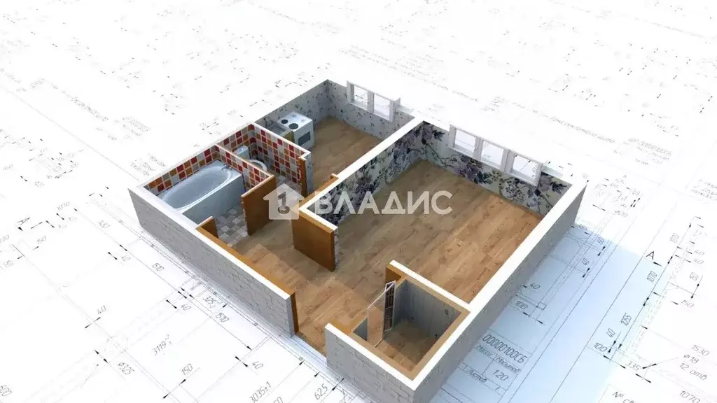 1-к кв. Иркутская область, Ангарск 251-й кв-л, 21 (32.3 м) - Фото 2