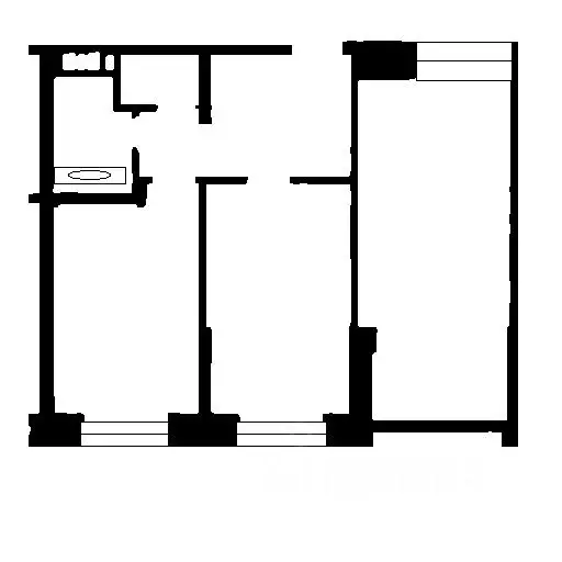 2-к кв. Санкт-Петербург просп. Космонавтов, 102к1 (55.3 м) - Фото 1