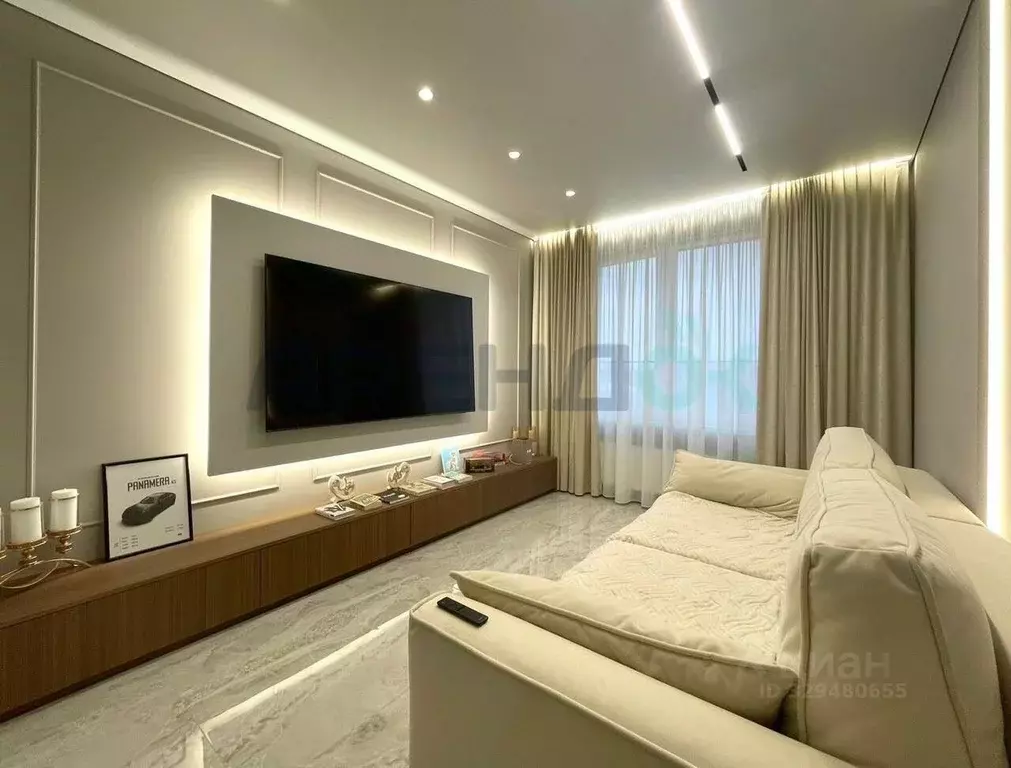 2-к кв. Татарстан, Казань ул. Николая Ершова, 65В (57.0 м) - Фото 2