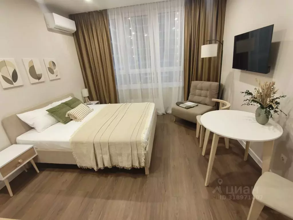 Студия Краснодарский край, Краснодар ул. Ивана Беличенко, 92к3 (23.0 ... - Фото 1
