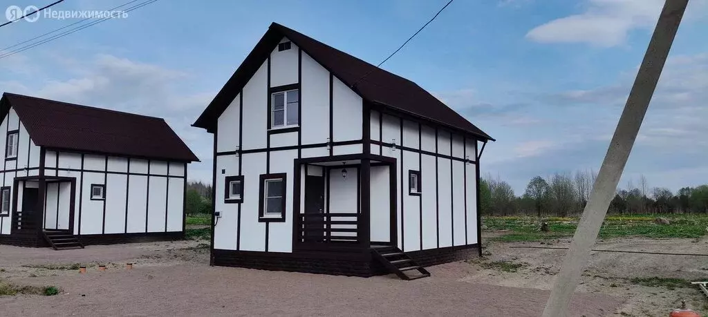 Дом в Кипенское сельское поселение, КП Усадьба Волковицы, улица ... - Фото 1