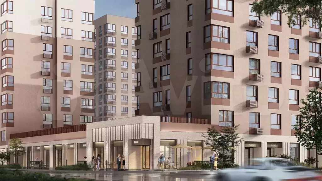 1-к. квартира, 38,5 м, 2/15 эт. - Фото 0