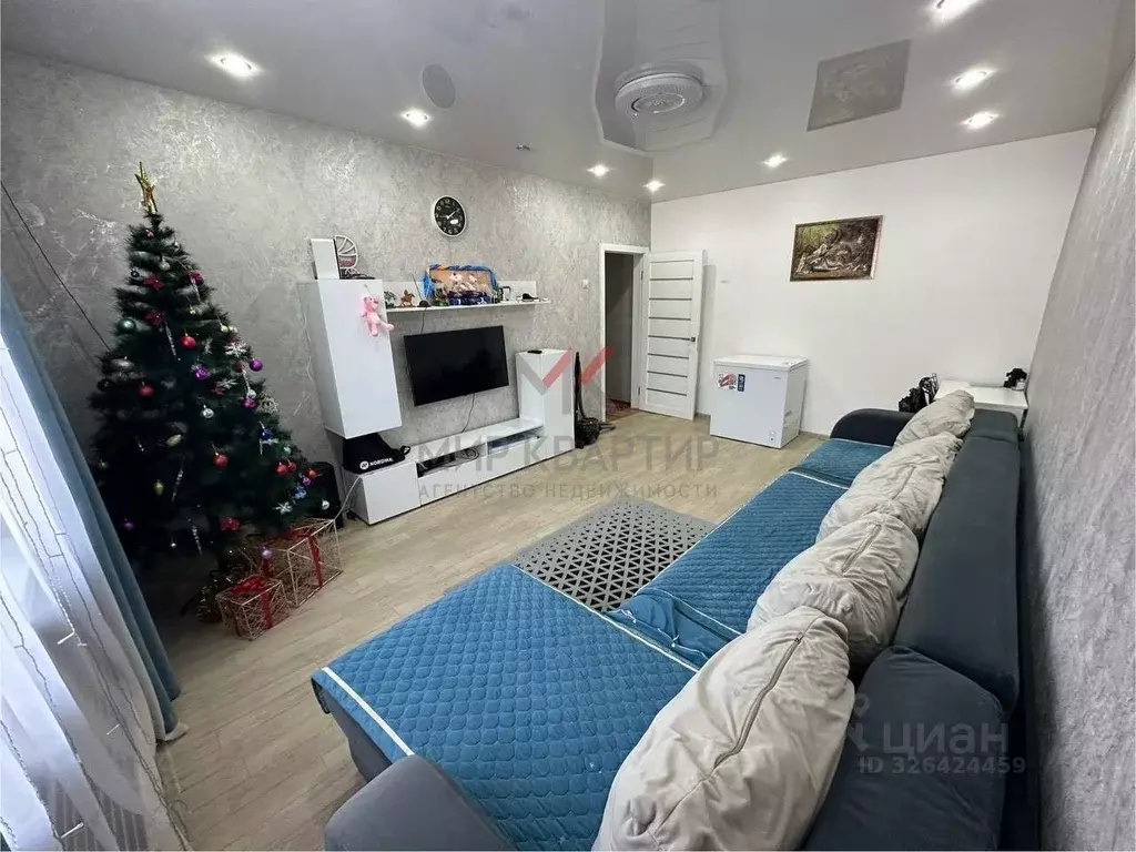 2-к кв. Тыва, Кызыл ул. Ооржака Лопсанчапа, 25/1 (53.8 м) - Фото 1