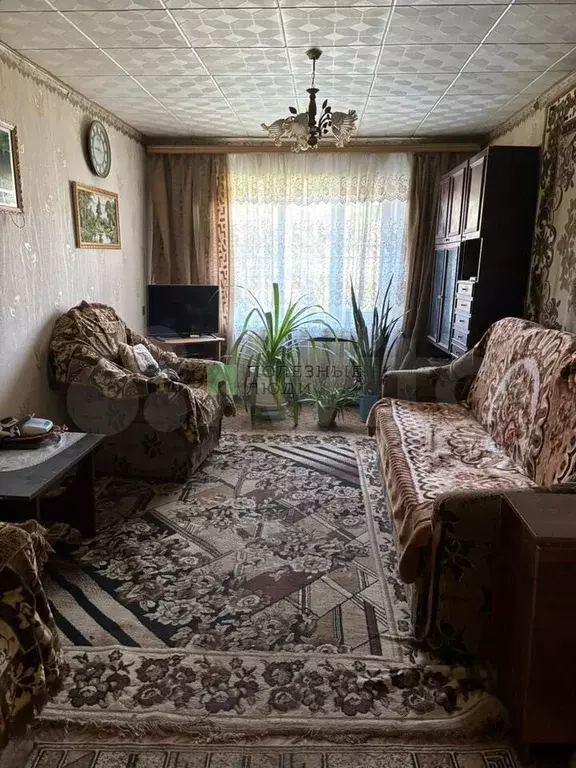 3-к. квартира, 57,8 м, 1/1 эт. - Фото 1