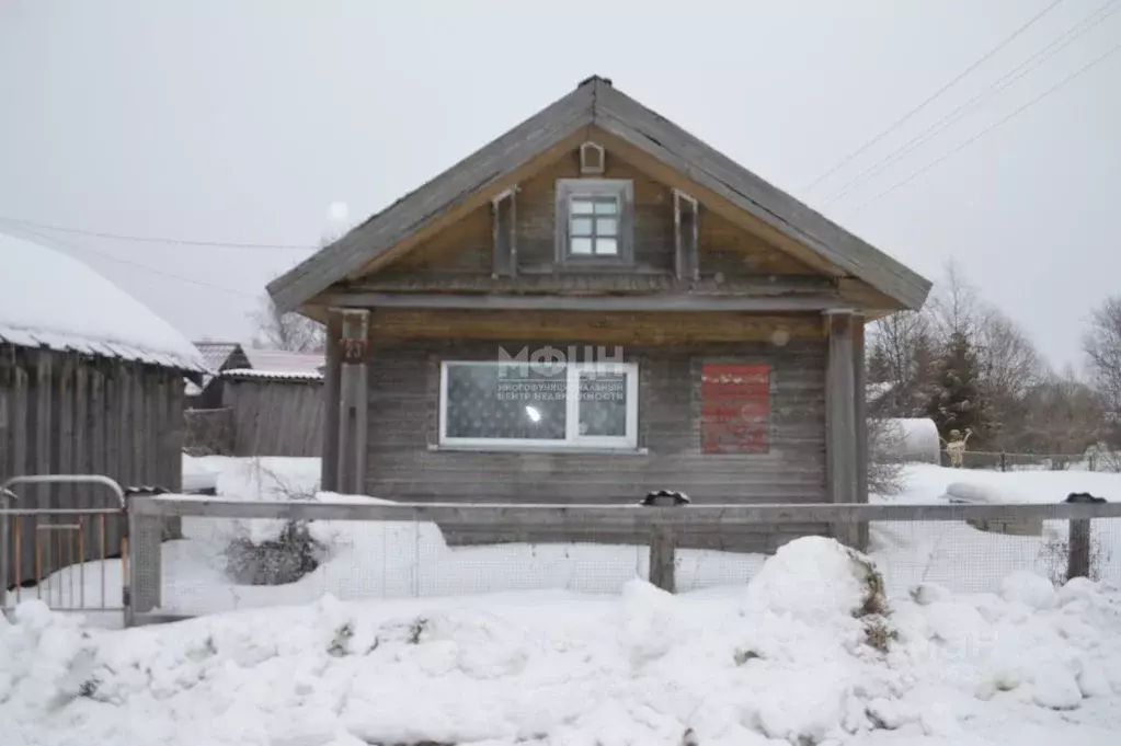 Дом в Карелия, Олонецкий район, д. Коткозеро Набережная ул., 23 (52 м) - Фото 1