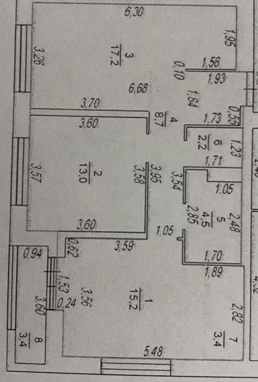 2-к кв. Свердловская область, Екатеринбург ул. Щербакова, 148/2 (64.0 ... - Фото 1