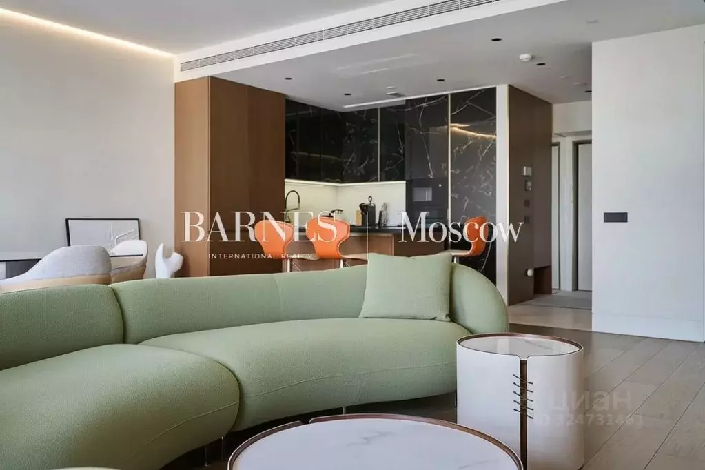 3-к кв. Москва Поклонная ул., 9 (128.0 м) - Фото 2