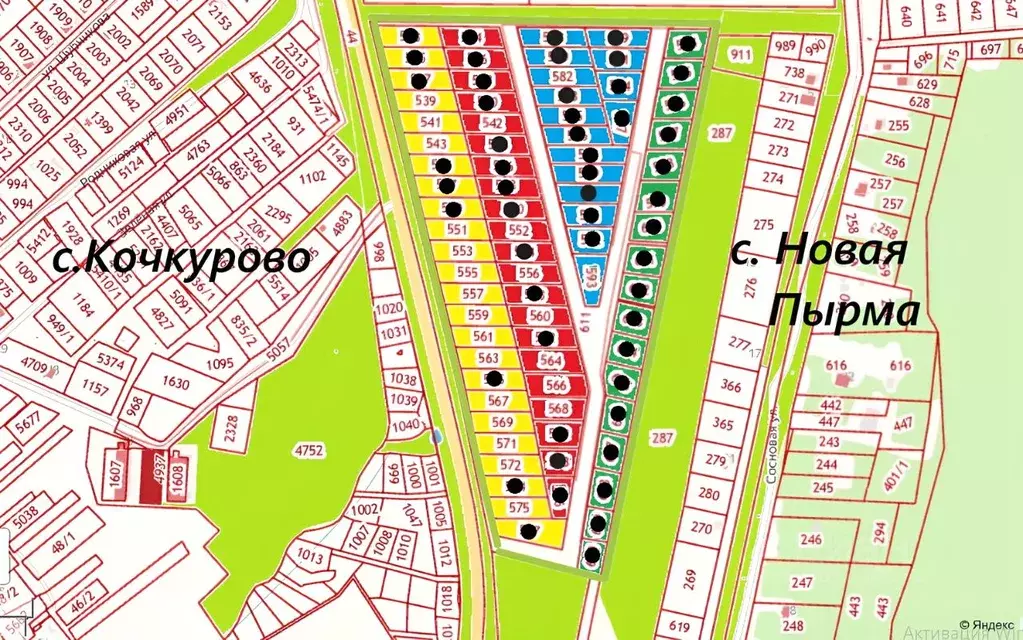 Участок в Мордовия, Кочкуровский район, с. Новая Пырма ул. Сосновая, ... - Фото 2