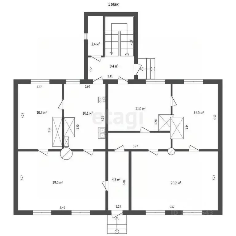 Дом в Псковская область, Печоры Каштановая ул., 4 (128 м) - Фото 2