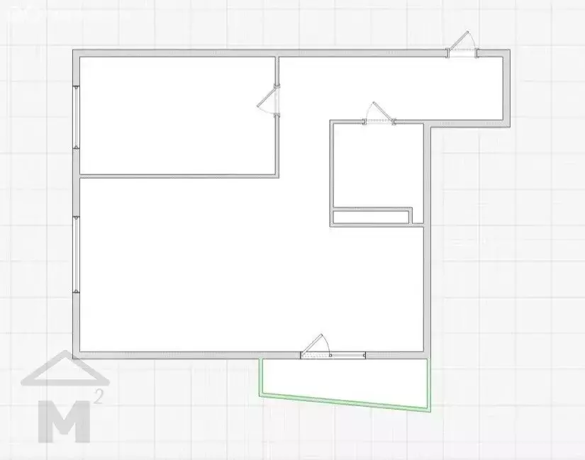 2-комнатная квартира: Абакан, улица Кирова, 214 (52.9 м) - Фото 1