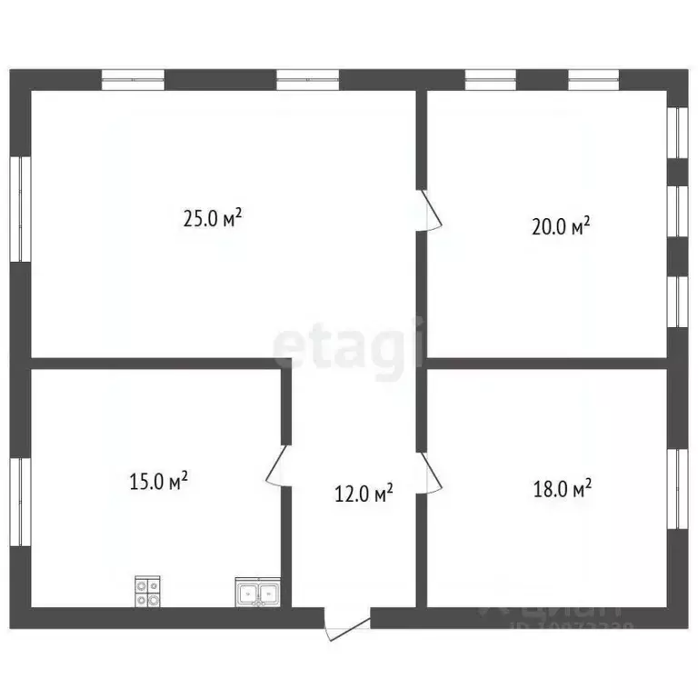 Дом в Башкортостан, Аургазинский район, Батыровский сельсовет, д. ... - Фото 1