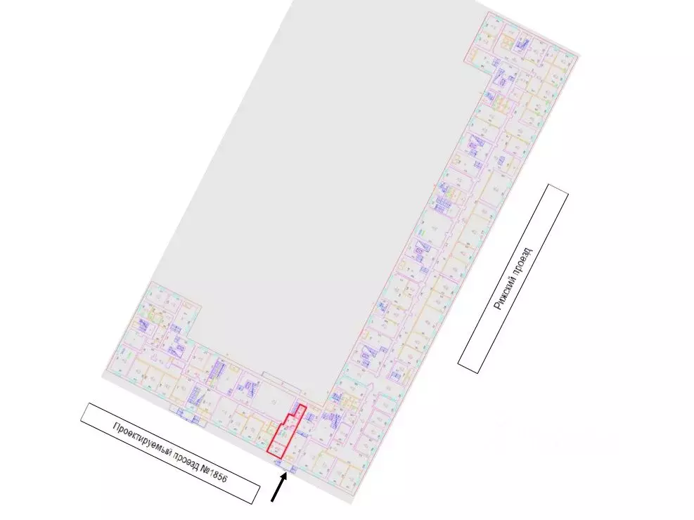 Помещение свободного назначения в Москва Рижский проезд, 1/5 (30 м) - Фото 1