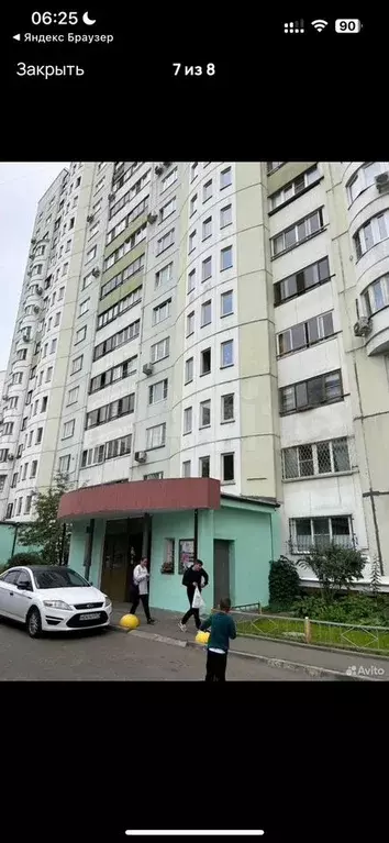 Комната 37 м в 2-к., 7/17 эт. - Фото 0