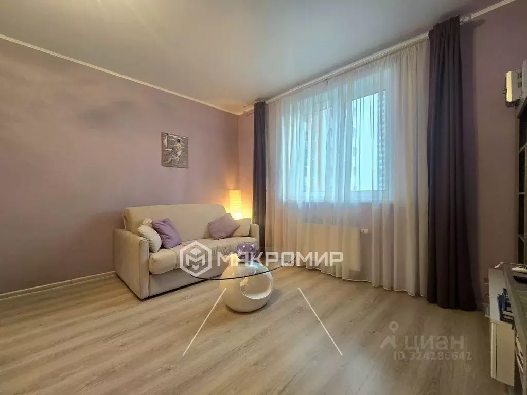 1-к кв. Санкт-Петербург Парашютная ул., 38к3 (34.6 м) - Фото 1